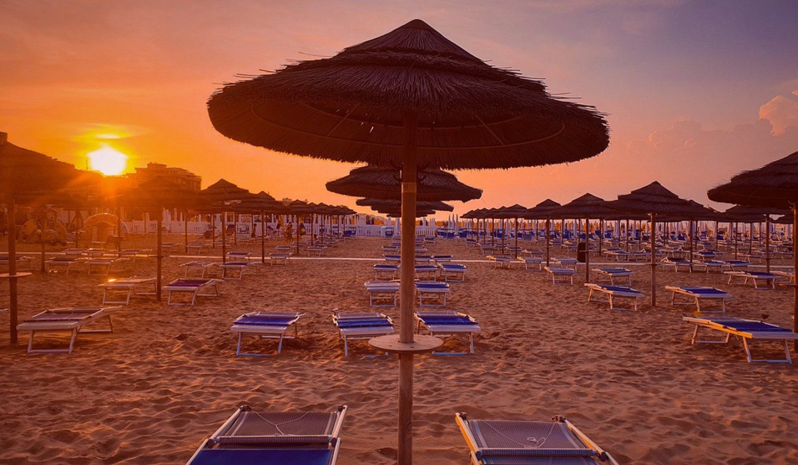 Rimini pláž