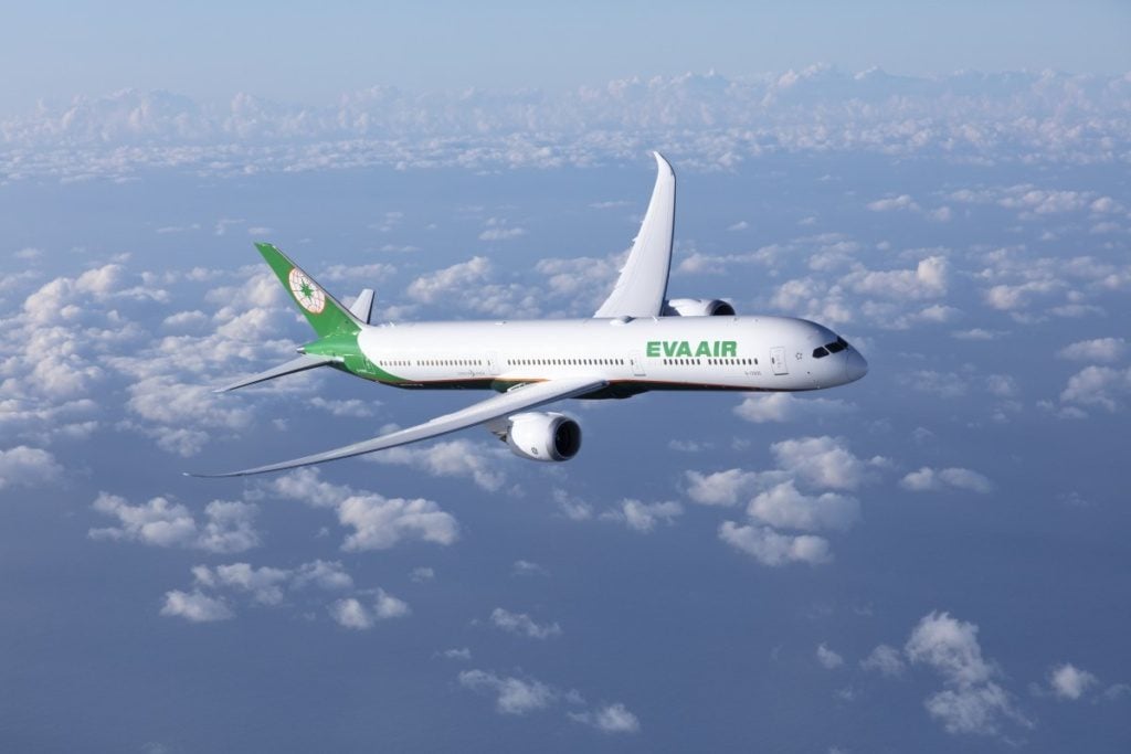 Eva air Boeing 787-9 Dreamliner