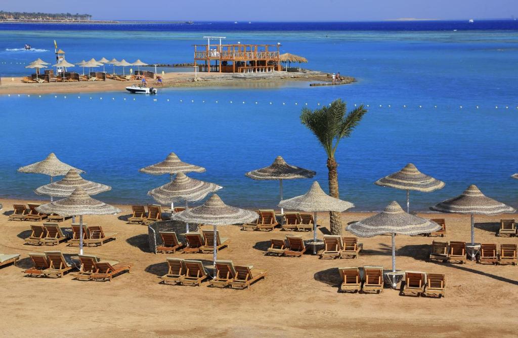 Egypt Labranda Club Makadi wellness pláž