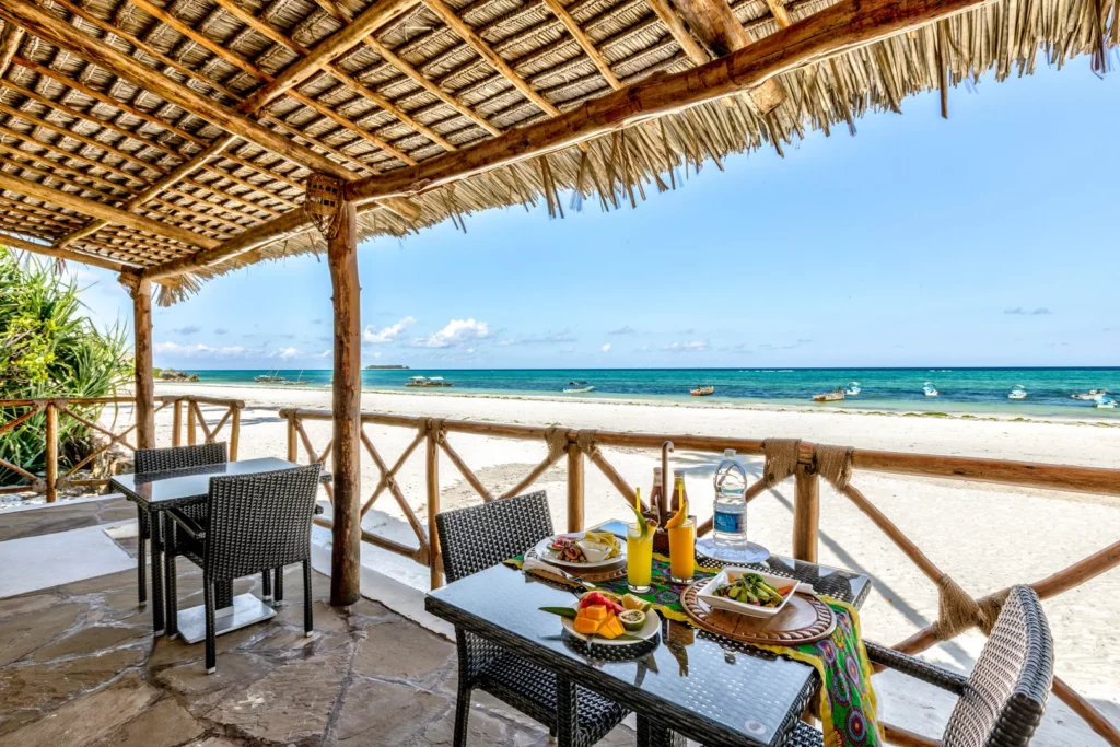 Zanzibar Dream's Bay Boutique restaurace
