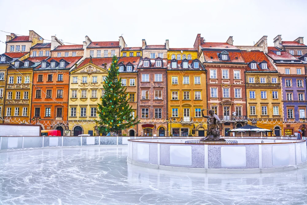 Varšava vánoční trhy