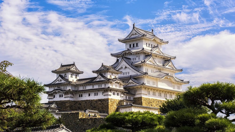 Japonský hrad Himendži