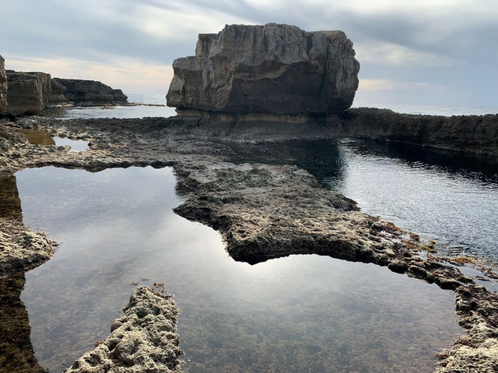 Gozo skalní útvary