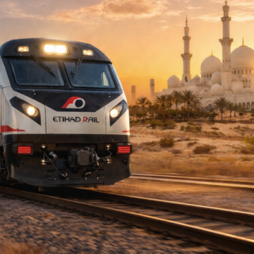 Nový vlak zkrátí cestu mezi Dubají a Abú Dhabí na méně než hodinu.