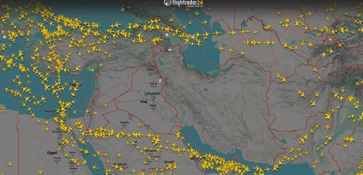 Airspace-Closure-Cover Aktuální situace na Blízkém východě: uzavřený vzdušný prostor a co to znamená pro cestující