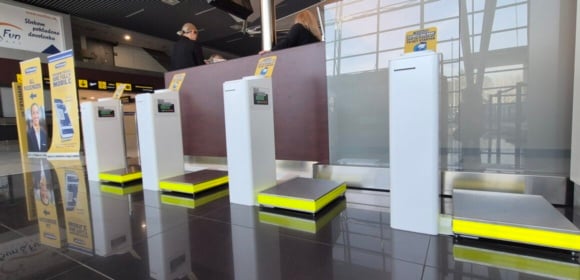 Kiosek ryanair Letiště Bratislava