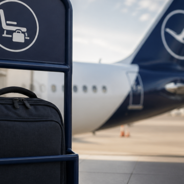 Lufthansa zrušila příruční zavazadlo u nejlevnějších letenek