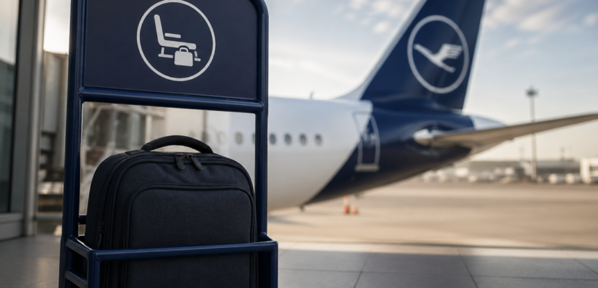 Lufthansa zrušila příruční zavazadlo u nejlevnějších letenek