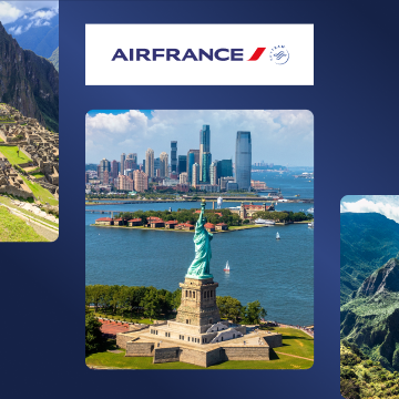 Paříž, Amerika či Karibik s Air France v krásné kabině a se šampaňským v ruce. Leť od 2 990 Kč!
