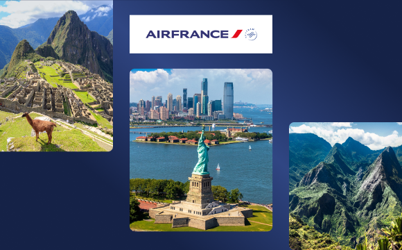 Paříž, Amerika či Karibik s Air France v krásné kabině a se šampaňským v ruce. Leť od 2 990 Kč!